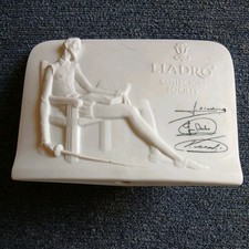 Vintage Lladro Bisque Plaque