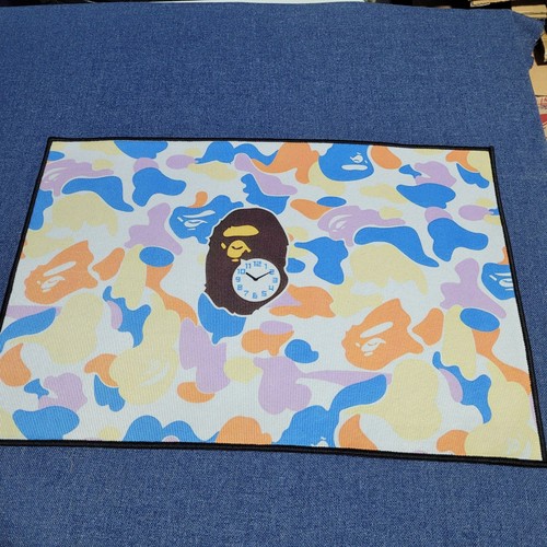 Bape camo rug clock - bape,