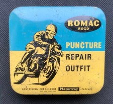 ROMAC Punture Repair Outfit Tin - Vintage