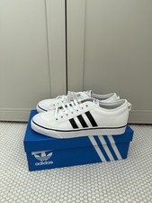 Adidas Originals Nizza White Black Retro Trainers Shoes BNIB Men’s CQ2333 UK 9 