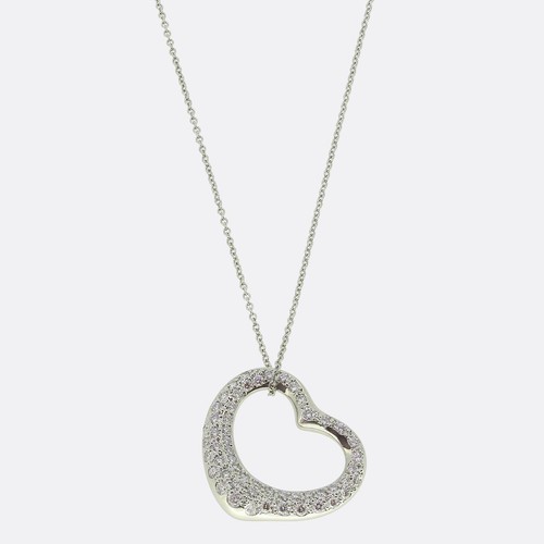 Tiffany open heart - &,