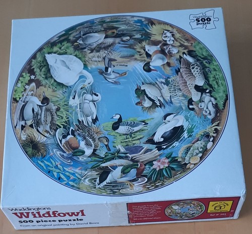 Waddingtons wildfowl 500 piece - wildfowl,