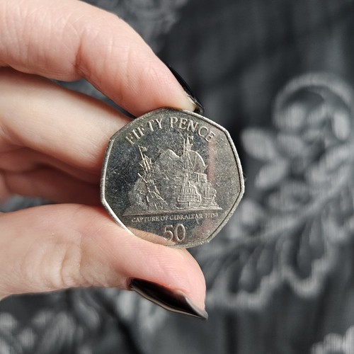 2010 gibraltar 50p fifty - gibraltar,