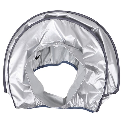 Laying down hair steamer - , cap