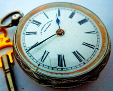 ANTIQUE SILVER  POCKET WATCH VICTORIAN 1890  BY LEGENDRY J . B. YABSLEY LONDON.