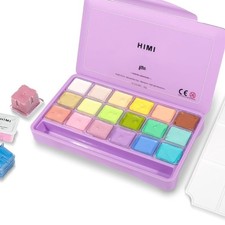 HIMI Pastel Gouache Set - 18 x