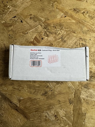 Fischer red contract - contract, plug