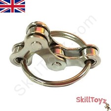 Fidget Keyring Steel Bike