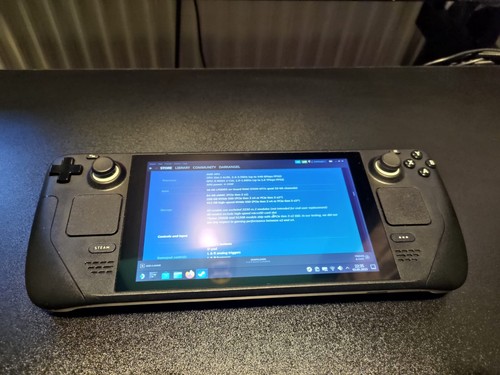 High gaming steam deck console - high,