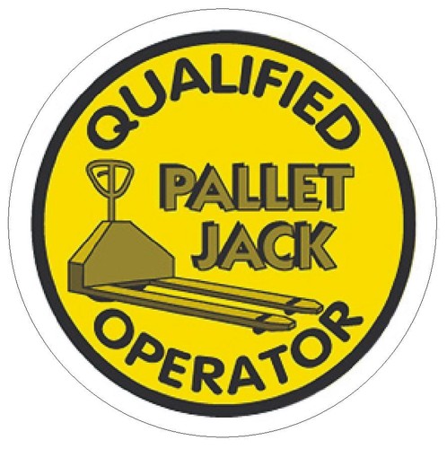 Qualified pallet jack - pallet, operator