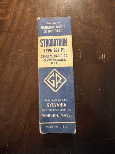 Sylvania 631 strobotron - p1,