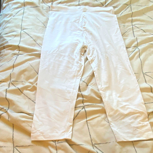 White cropped leggings size - tu,