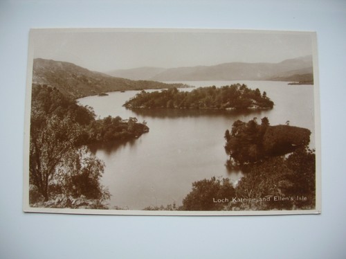 Loch katrine postcard - loch,