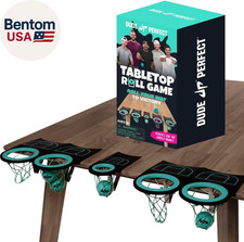 Tabletop Roll Target Toss Game