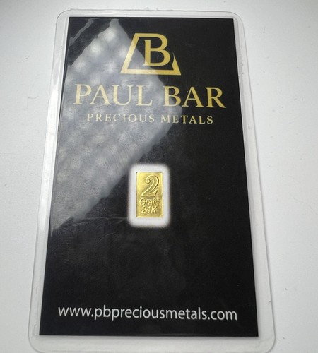 Paul bar precious - bar, metals