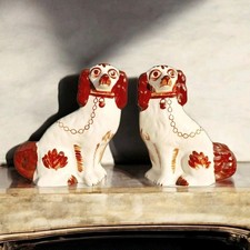 Antique Staffordshire Pair