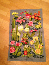 Ulster Weaver Irish Linen Floral Tea Towel A World Wildlife Fund Design New