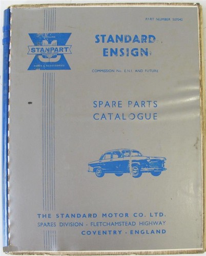 Standard ensign car - ensign, spare