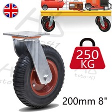 Heavy Duty 200mm 8inch Rubber