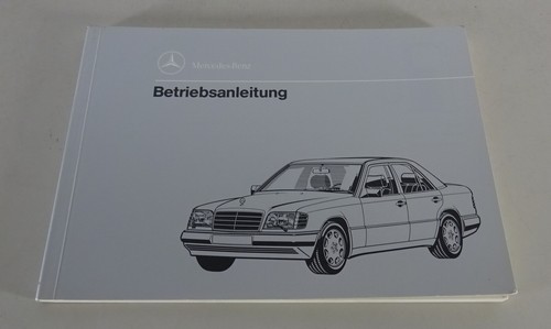 Operating manual mercedes w124 - mercedes,