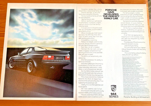Porsche 944 1980s - 1980s, frameable