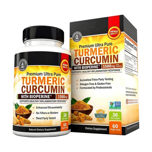 Turmeric curcumin 1500mg - turmeric,