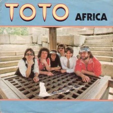 Toto Africa 7" Single Vinyl