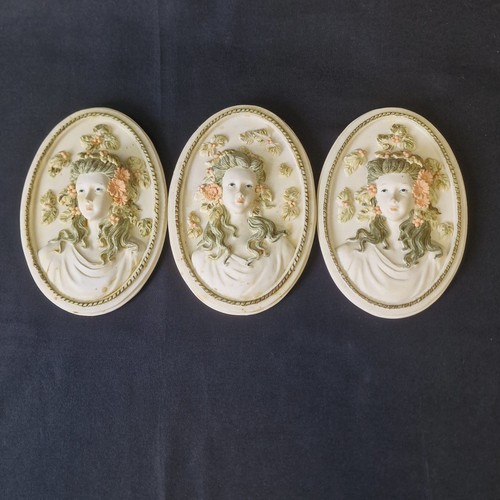 Set oval floral cameo 3d - 3,