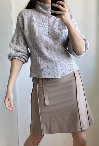 Jil sander wool skirt size - jil,