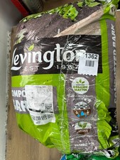Levington Composted Bark, 50 Litres, Soil Enricher