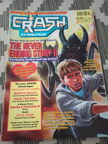 Crash magazine issue - crash,