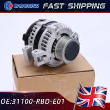 CSC91 130AMP ALTERNATOR FOR HONDA CIVIC MK8, CRV FRV 2.2 I-CTDI DIESEL N22A CTDI