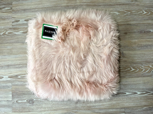 Native natural pink seat pad - natural,