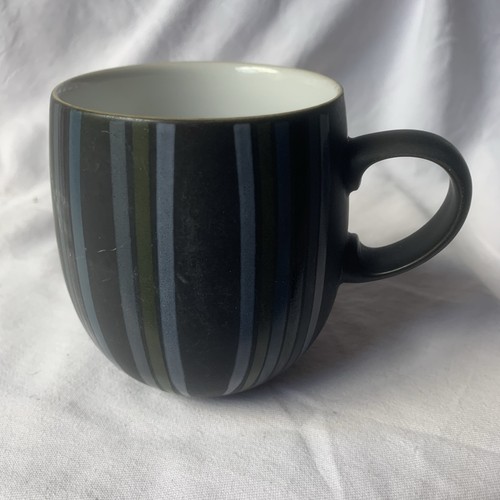 Denby jet stripe - jet, mug