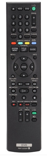Replacement remote for sony - replacement,