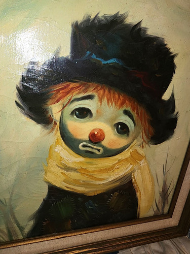 Vtg 60s 70s big - big, eyes