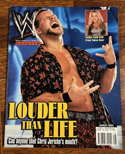 Wwe magazine august 2002 issue - wwe,