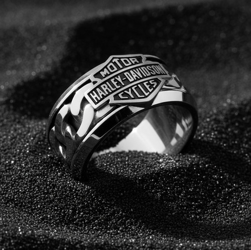 Men harley davidson inlaid - men's,