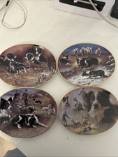 Davenport Border Collie Collectible Plates