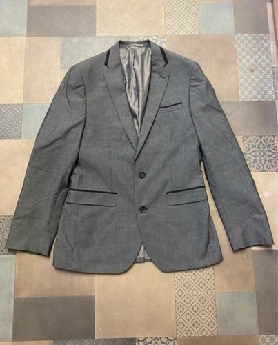 Men grey suit - f&f, jacket