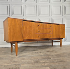 Retro Vintage Beautility Sideboard / Cupboard Mid Century Credenza Teak Buffet