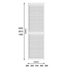 Pine wood white colour front - white, /
