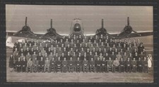 ORIGINAL PHOTOGRAPH  LAST PRODUCTION SHORTS STIRLING BOMBER  AT BELFAST