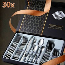 30x Cutlery Dinner 6 Sets