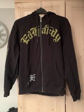 Ed hardy Men’s Skull Out Of Hell Hoodie Size - Small In Used Condition 