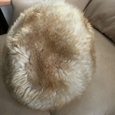 Beige  velour hat 1950s