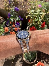 Rolex Submariner 'Black Kit' Original Box/Papers - 16613 steel & 18ct gold 1997