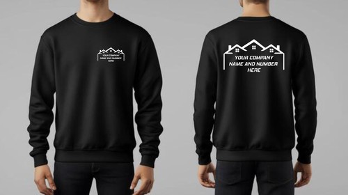 Roofing services sweater - ,
