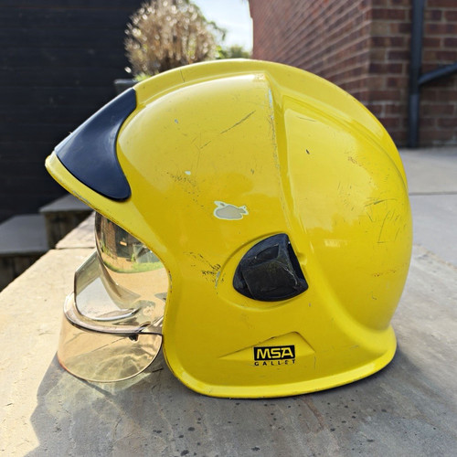 Msa gallet fire helmet - msa,