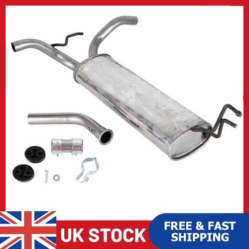 Exhaust rear silencer back - exhaust,